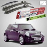 Cumpara ieftin Ștergătoare Mini One R50 R53 Facelift 2004-2006 | Set Față și Spate Flat &ndash; TeamCar&reg;