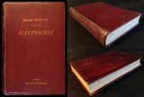 1892 Tratat Practic Galvanizare ELECTROLIZA ELECTROPLACARE 439pg Aurire Argintare Cuprare Nichelare Tratament Metale Albire Galvanoplastie Lb Franceza