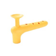 Opritor de ușă pentru m&acirc;ner galben