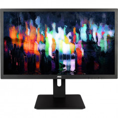 Monitor Second Hand AOC I2475PXQU, 23.8 Inch Full HD IPS LED, VGA, DVI, HDMI, Display Port, USB, Negru NewTechnology Media foto