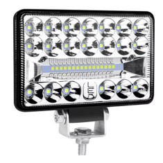 Proiector led cu 2 faze 54w ,12v-24v, lumina alba 6000k