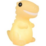 Lampa de Veghe pentru Copii Dinozaur LED Galben 8x8x13cm