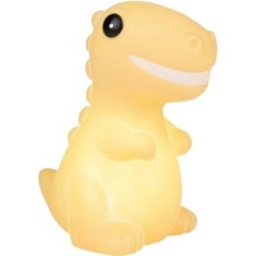 Lampa de Veghe pentru Copii Dinozaur LED Galben 8x8x13cm