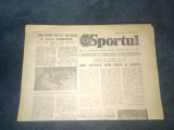ZIARUL SPORTUL 23 DECEMBRIE 1981 PREZENTARE ECHIPA STEAUA FCM BRASOV