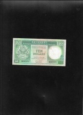 Hong Kong 10 dollars 1992 seria821873