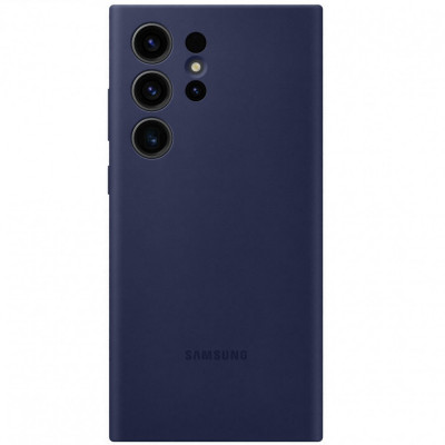 Husa Samsung EF-PS918TNEGWW silicon bleumarin pentru Samsung Galaxy S23 Ultra 5G foto