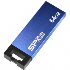 Memorie USB Silicon Power Touch 835 64GB Blue foto