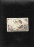 Spania 100 pesetas 1965 seria9984597 graffiti
