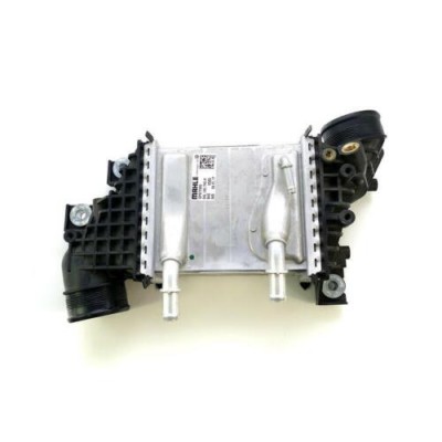 Intercooler OEM/OES, Volkswagen Crafter, 10.20; Transporter/Multivan/Caravelle T6, 04.20 motor 2,0 TDI, aluminiu/ plastic brazat, 156x167x67 mm, foto