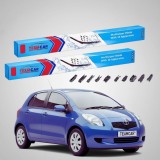 Cumpara ieftin Ștergătoare Toyota Yaris P9 Hatchback 2005-2011 | Set Față Flat Premium &ndash; TeamCar&reg;