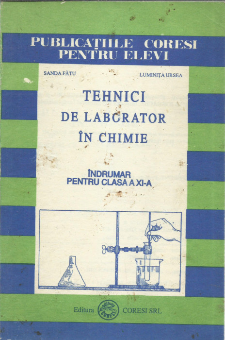 AS - FATU SANDA - TEHNICI DE LABORATOR IN CHIMIE CLASA XI