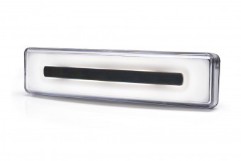 Lampa gabarit Scania cu neon -Alb W19ON WAS foto