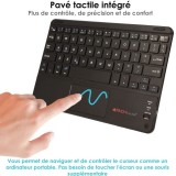 Cumpara ieftin Tastatura Wireless Bluetooth AZERTY cu Touchpad Integrat, TECHGEAR Active Strike Pro, Negru