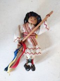 Figurina calusar Arta Crisana, vechi, anii 70-80, 12cm lungime, clectie