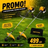 Cumpara ieftin Pachet 2 x Motocoasa pe benzina R5500 ROTOR 4.7 CP , 5500 Watti, 10.000 RPM