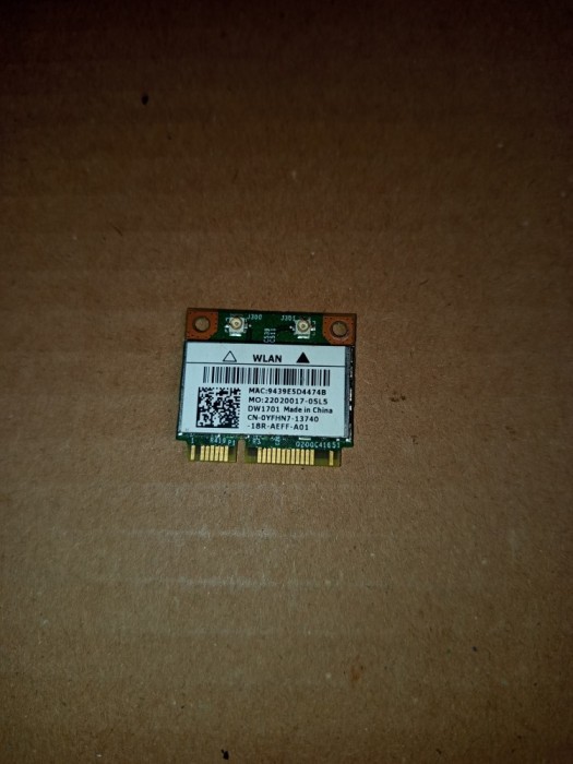 Placa wireless / modul wlan laptop Dell Vostro 1540