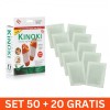 Set 50 + 20 gratis x Plasturi Kinoki pentru eliminarea toxinelor