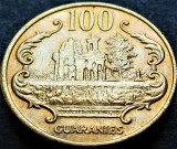 Moneda exotica 100 GUARANIES - PARAGUAY, anul 1990 *cod 1870 B = A.UNC