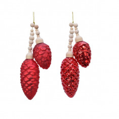 Globuri decorative - Pinecone - Christmas Red - mai multe modele | Kaemingk