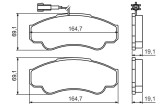 BOSCH 0 986 424 769 set placute frana,frana disc