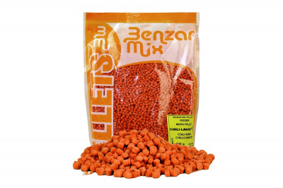 Benzar mix micropelete feeder, 800g, chili - langusta, 3.5mm foto