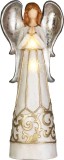 Decoratiune de Craciun MagicHome Inger cu 2 LED alb cald, 67 cm