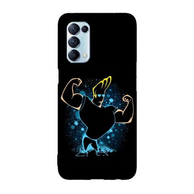 Husa compatibila cu Oppo A52, Viceversa, model Johnny Bravo Muscle Flex, Silicon, TPU foto