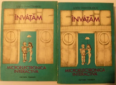 INVATAM MICROELECTRONICA INTERACTIVA , VOL I- II , 1989 foto