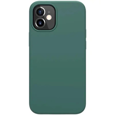 Husa silicon soft-touch pcompatibila cu Apple IPhone 7/8, Dark Green foto