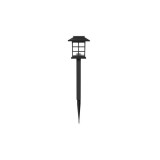 Lampa Solara LED Gradina eMazing Felinar Rosu, IP65, 8h+ Iluminare, Decorativa Exterior
