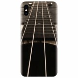 Husa silicon pentru Apple Iphone X, Bass Guitar