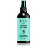 NYX Professional Makeup Makeup Setting Spray Dewy spray pentru fixare 180 ml