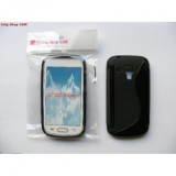 Husa Silicon S-Line Neagra Samsung Galaxy Trend S7560 Protectie Premium