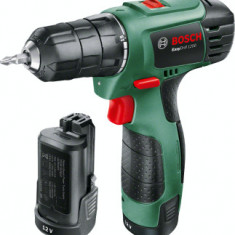 Bosch Easy Drill 1200 Masina de gaurit si insurubat LiIon, 12V, 1650 rpm, 2 viteze