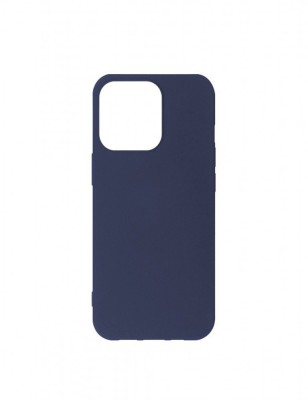 Husa iPhone 13 6.1 Silicon Matte Dark Blue foto