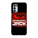 Husa compatibila cu Oppo A96, Viceversa, model Samurai Jack Intro, Silicon, TPU, Transparent, Carcasa