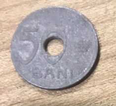 MNDRO Romania moneda 50 bani 1921