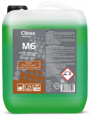 Clinex M6 Medium, 5 Litri, Detergent Fara Spuma Pentru Curatare Pardoseli foto