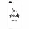 Husa silicon pentru Apple Iphone 7 Plus, Love Yourself More
