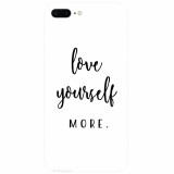Husa silicon pentru Apple Iphone 7 Plus, Love Yourself More
