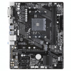 PLACA de BAZA GIGABYTE GA-A320M-H skt AM4 AMD A320 mATX slot RAM 2 x DDR4 max 64 GB 4x S-ATA 3 1x M.2 2x PCI-E PCI-E3.0x16 x 1 LAN 1000 Mbps HDMI DVI foto