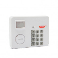 Alarma cu senzor de mișcare cu protecție prin cod PIN