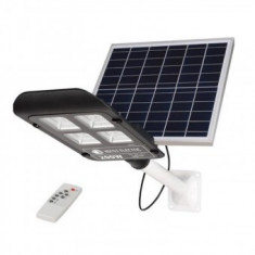 Lampa solara pentru iluminat stradal Horoz Laguna-200, kit complet, 200W, 2050lm, lumina rece 6400K