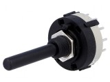 Comutator rotativ 12 poziții 0,3A/125VAC 1A/30VDC 30&deg; -10&divide;60&deg;C