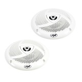 Boxe Coaxiale PNI BTA500 pentru Barca, 12.7 cm (5 inch), 100W Max, 2-Way, Rezistente la Apa IP68, Set 2 Bucati
