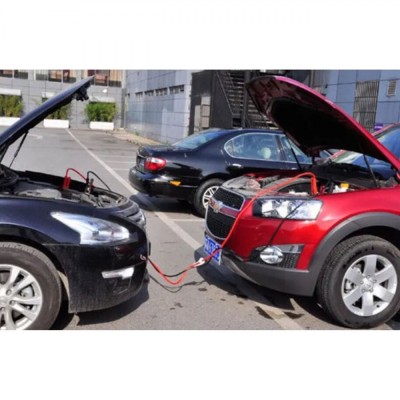 Cabluri Transfer Curent Auto 300A, Lungime 2.5m, Culoare Roșu/Negru foto
