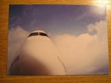 QW28 - Tematica aviatie 4 - Lufthansa - Boeing 747 - 400, Necirculata, Printata