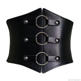 Curea corset centura &icirc;n stil Gotic, Marime universala, Negru