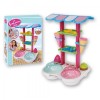 Chiosc Inghetata Androni Giocattoli, Jucarie Fete, Bucatarie Copii, Set Inghetata, Cornete, Lingurite, Plastic, 34x26x46 cm