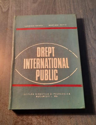 Drept international public Ludovic Takacs foto